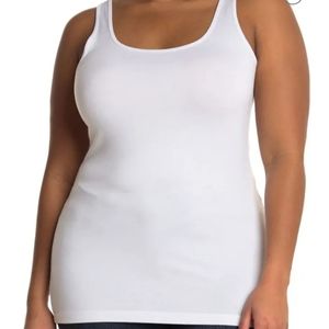 HALOGEN NWT TANK WHITE SIZE 2X